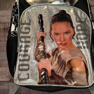 Star Wars Silver and Black Backpack